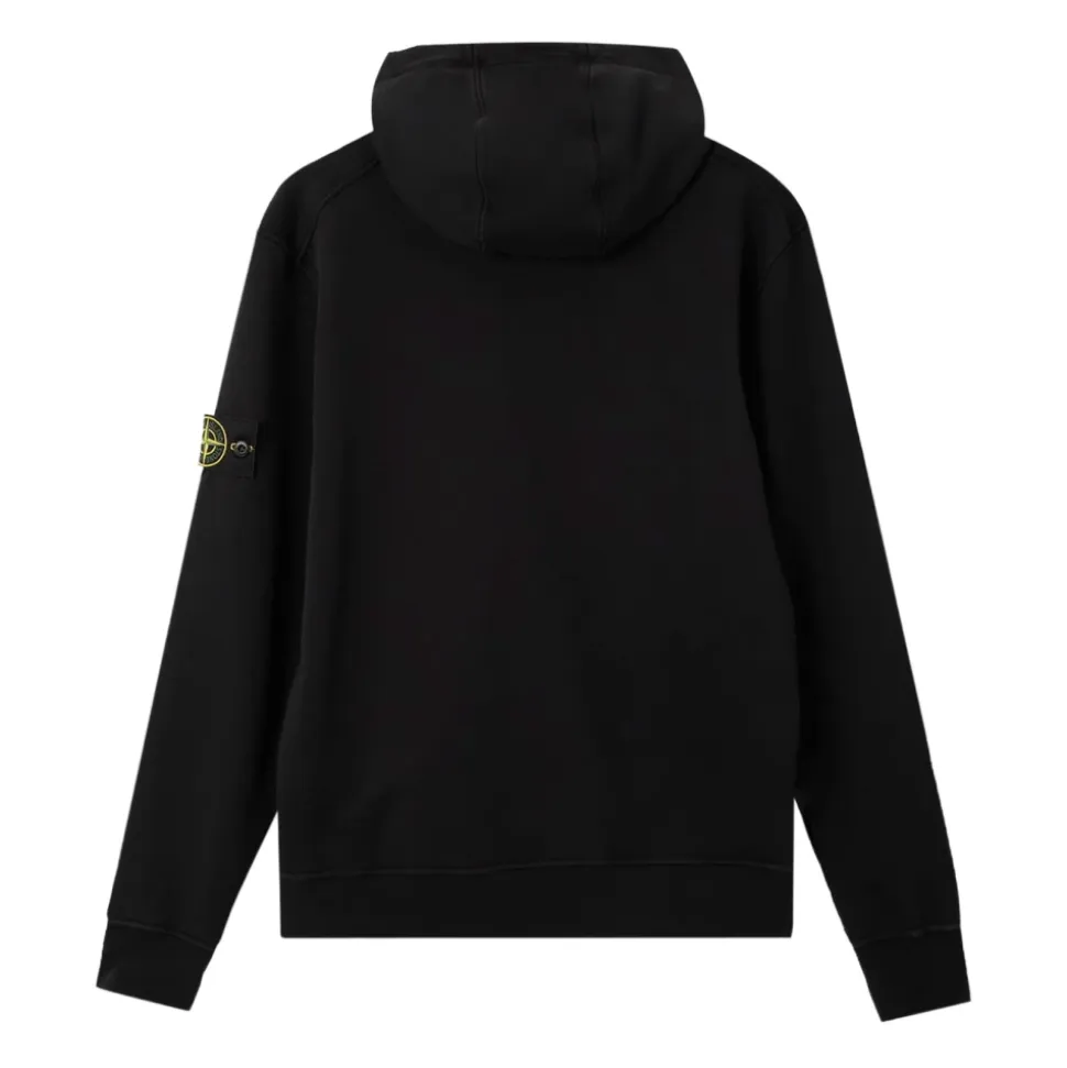 Sweat à capuche teint en pièce