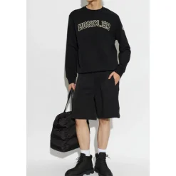 Sweatshirt avec logo brodé
