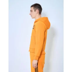 Sweat-shirt à capuche zippé avec logo