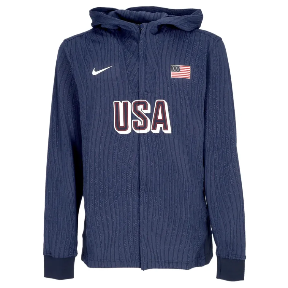 Sweat-shirt à capuche zippé USA Basketball