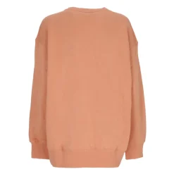Sweatshirt Col Ras du Cou Marron Ambre