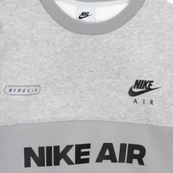 Sweat-shirt à col rond brossé Air