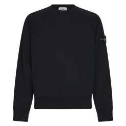 Sweatshirt à col rond teint en pièce