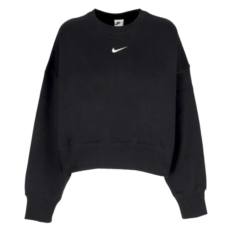 Sweat-shirt Cropped à Encolure Ronde Phoenix Fleece