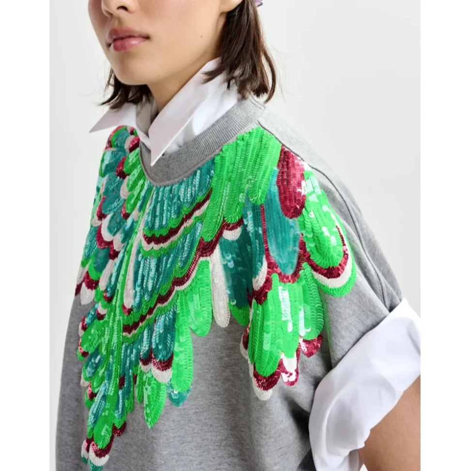 Sweatshirt en coton