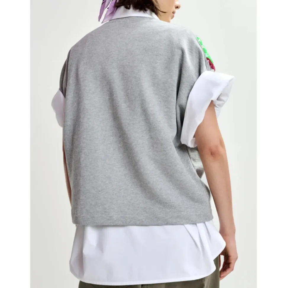 Sweatshirt en coton