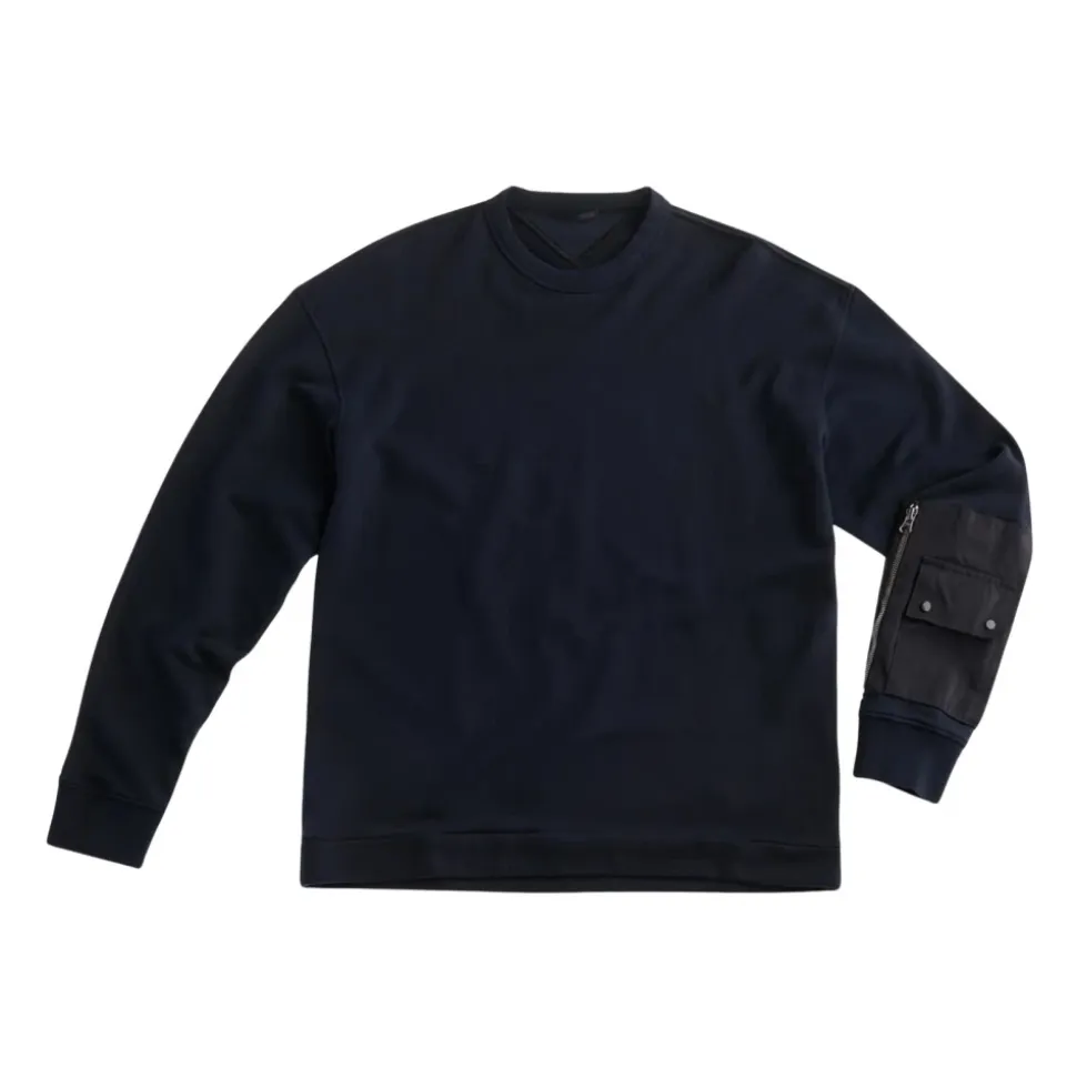 Sweatshirt en molleton teint en pièce Direct Fixed