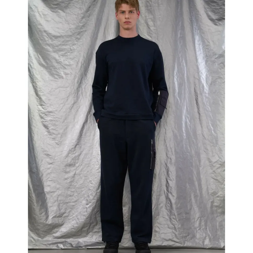 Sweatshirt en molleton teint en pièce Direct Fixed