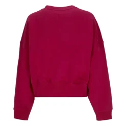 Sweat-shirt ras du cou bordeaux Legacy