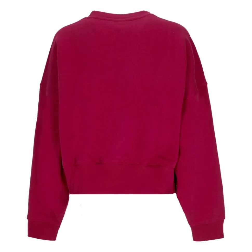 Sweat-shirt ras du cou bordeaux Legacy