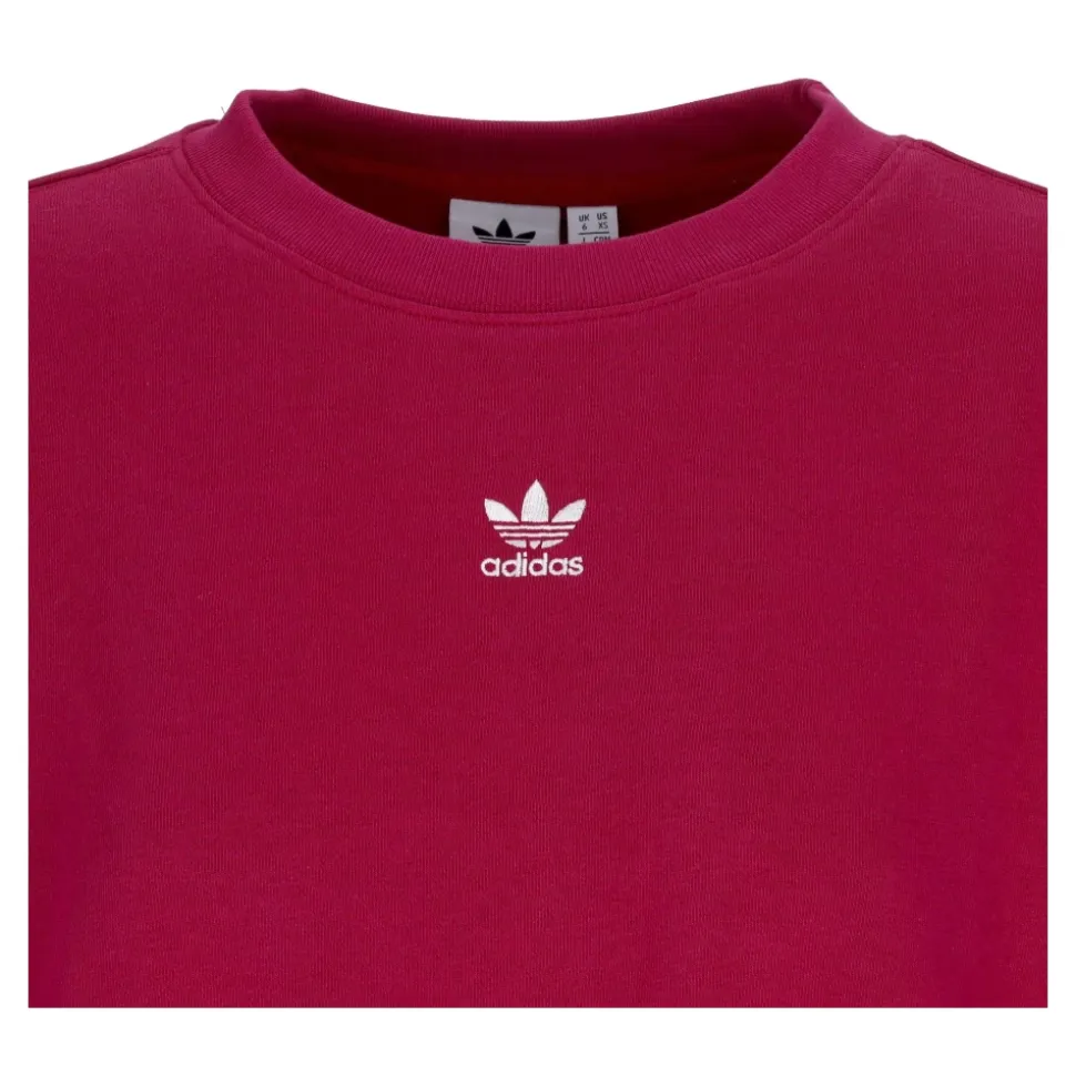 Sweat-shirt ras du cou bordeaux Legacy