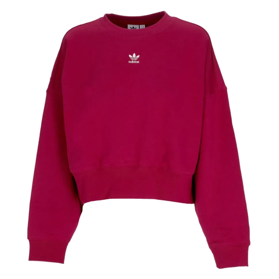 Sweat-shirt ras du cou bordeaux Legacy