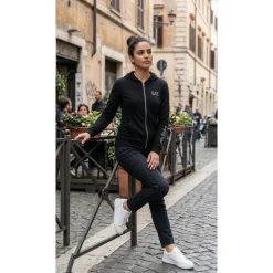 Sweatshirt z zippeur