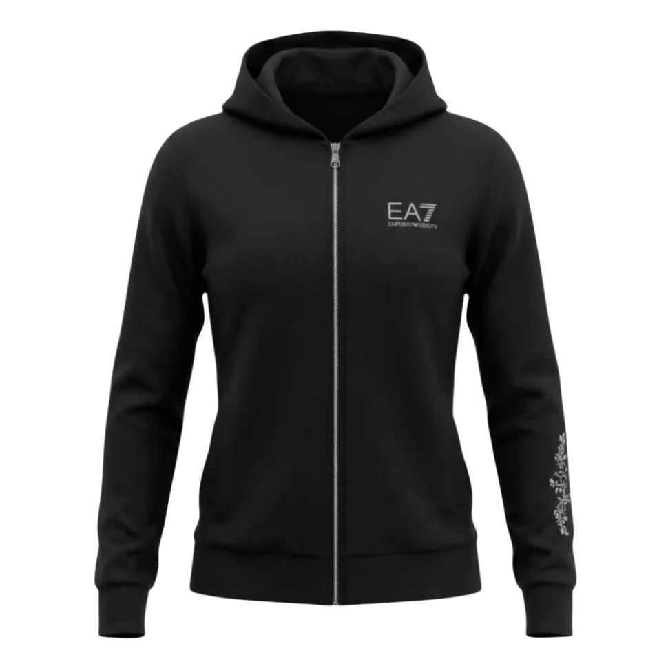 Sweatshirt z zippeur