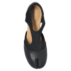 Tabi Ballerines en cuir de veau