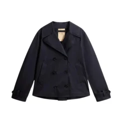 Tech Cotton Peacoat