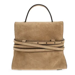 Tie Me Suede Bag