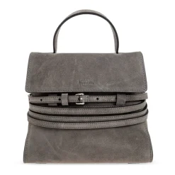Tie Me Suede Bag