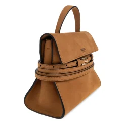 Tie Me Suede Bag
