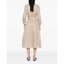 Tie-Waist Shirt Dress