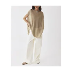 Top ample en lurex