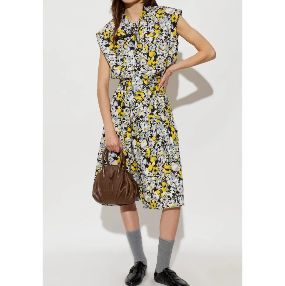 Top à motif floral