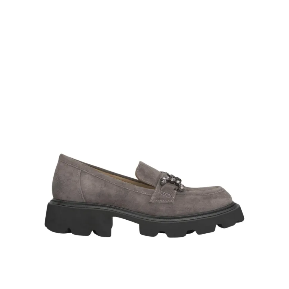 Trace de semelle mocassin
