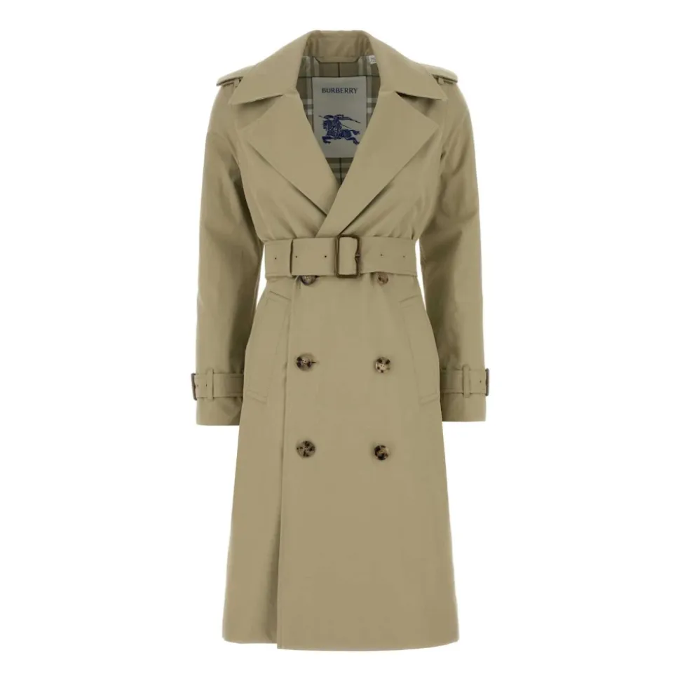 Trench-coat en gabardine