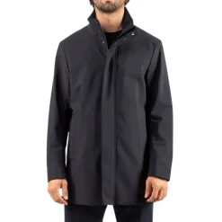 Trench-coat en tissu technique