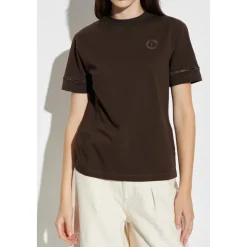 T-shirt avec bordure décorative