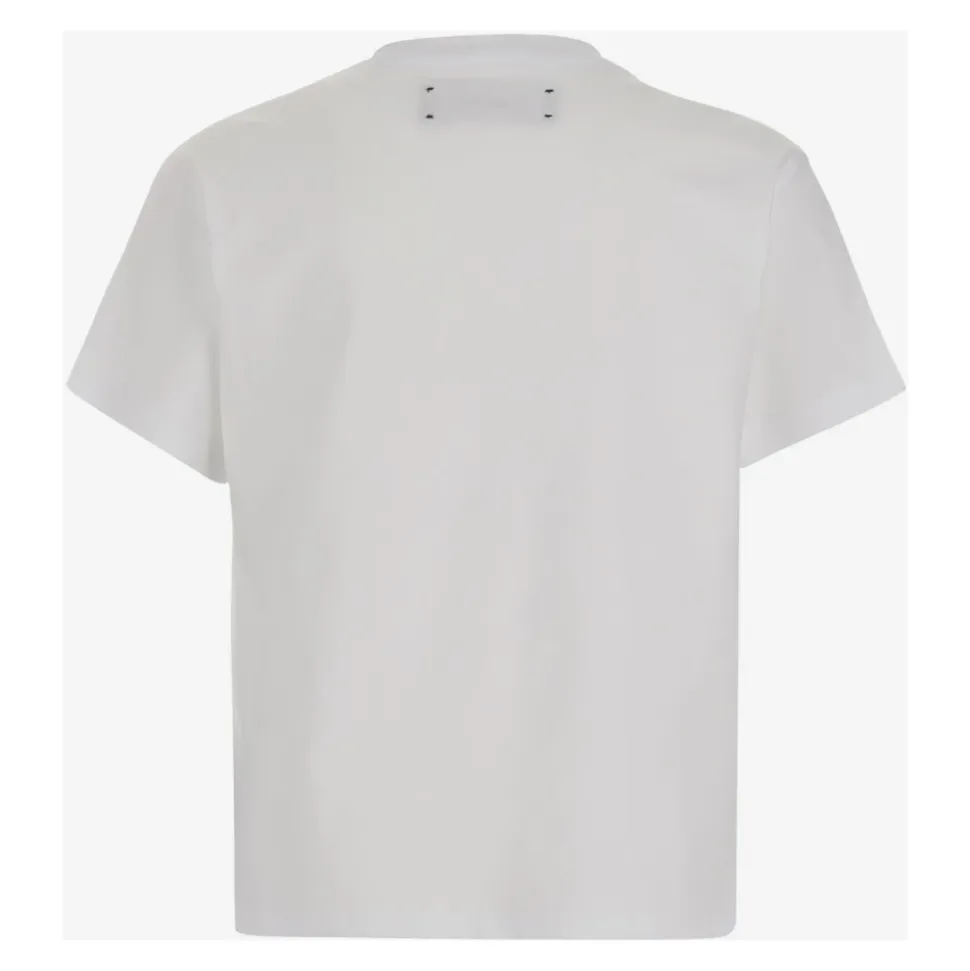 T-shirt en coton avec impression logo