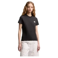 T-shirt en coton avec patch logo (lot de trois)