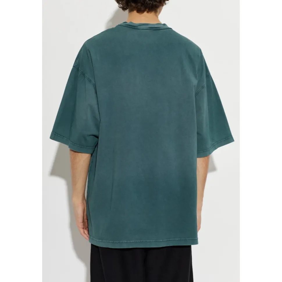 T-shirt en jersey de coton brodé