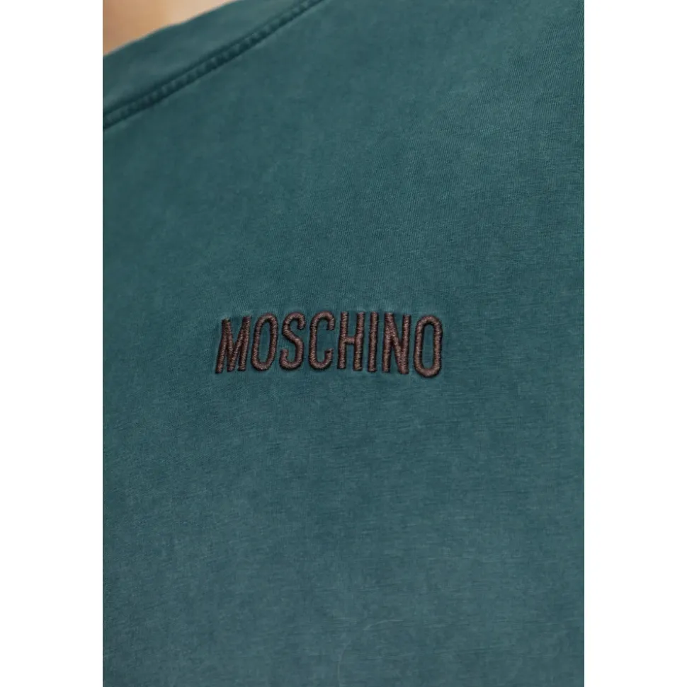 T-shirt en jersey de coton brodé