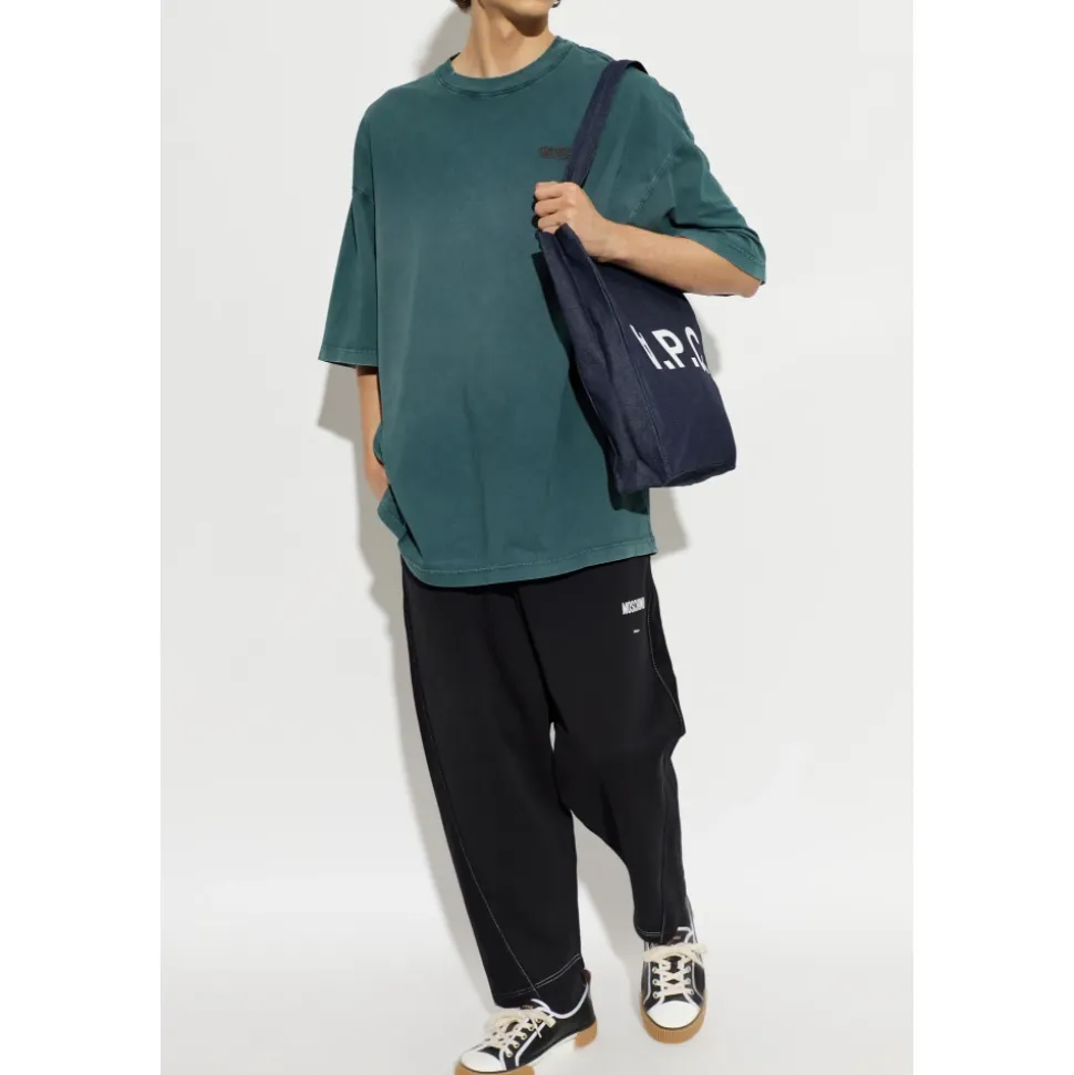 T-shirt en jersey de coton brodé
