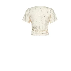 T-shirt froncé et orné