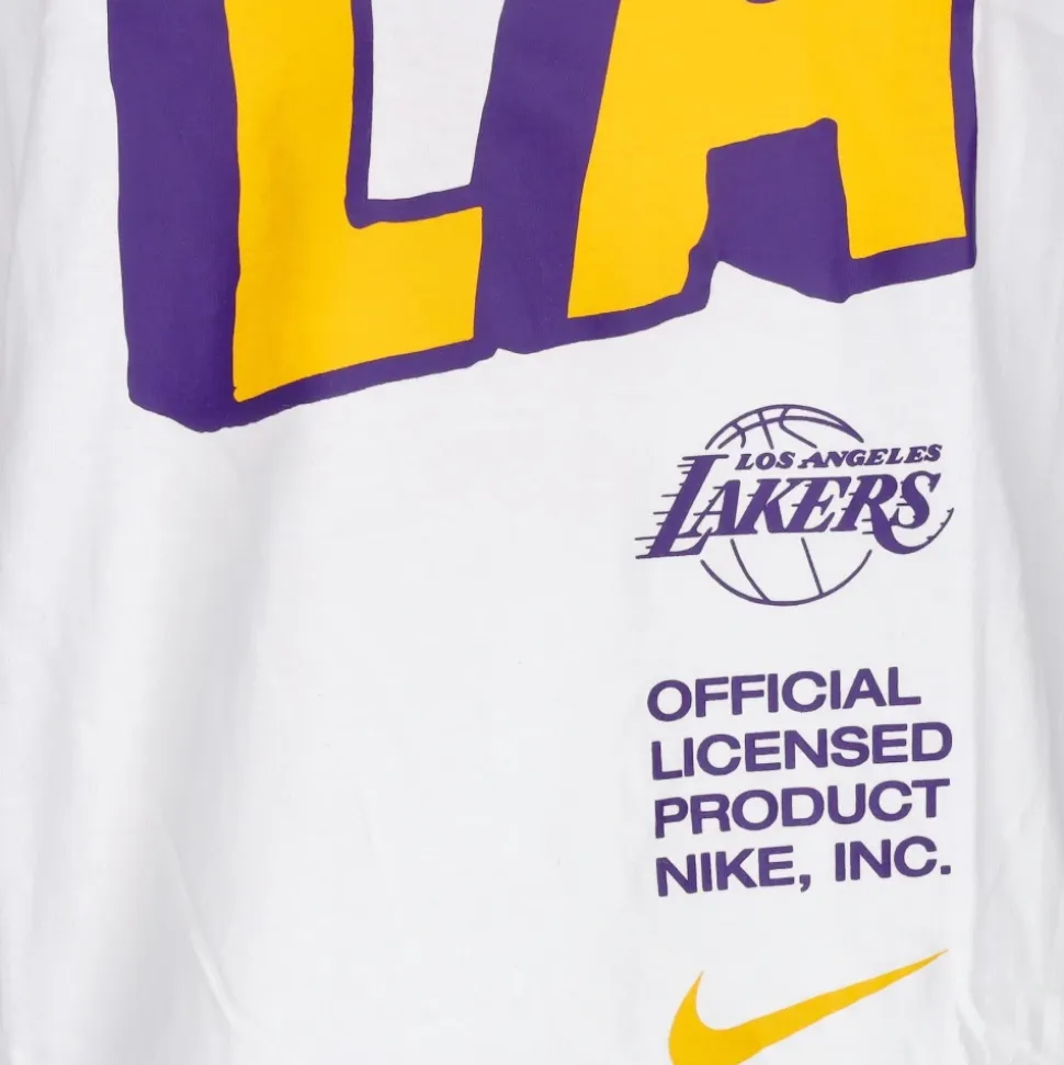 T-shirt Lakers Block Blanc