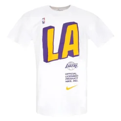 T-shirt Lakers Block Blanc