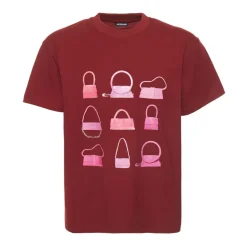 T-shirt à Manches Courtes avec Imprimé Sac