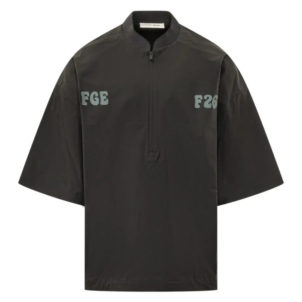 T-shirt Manches Courtes Demi-Zip