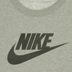 T-shirt Nike Crop Icon Heather/Noir