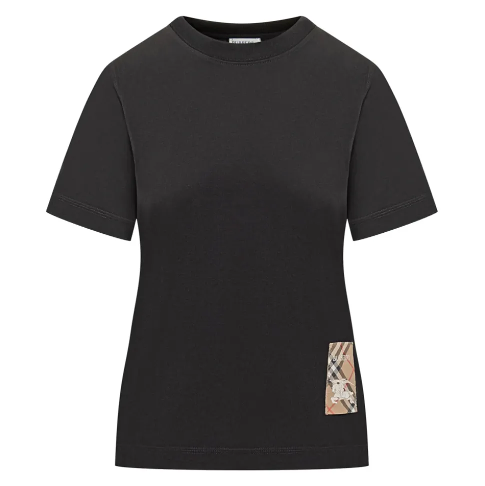 T-shirt à patch Burberry Check