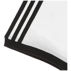 T-shirt Rayé Blanc Manches Courtes