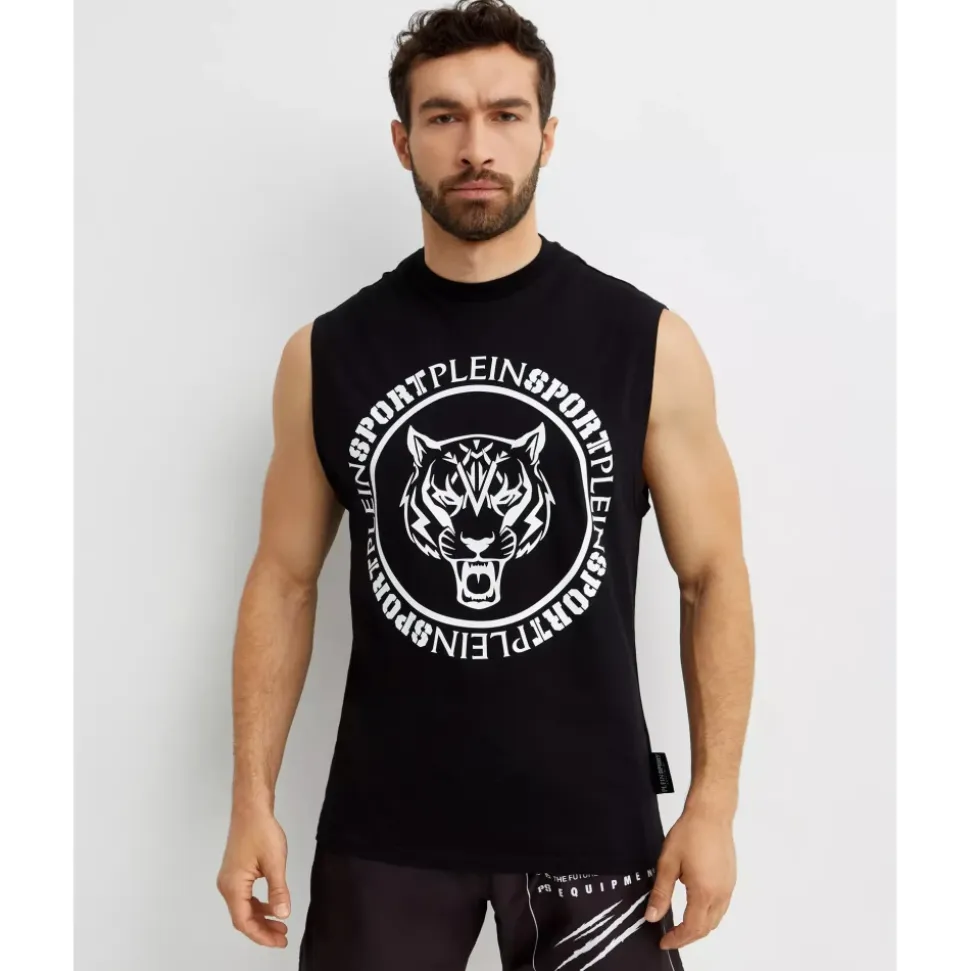 T-shirt sans manches Carbon Tiger
