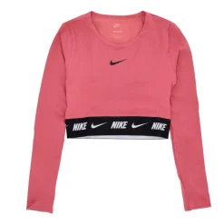T-shirt Sporty Crop Manches Longues