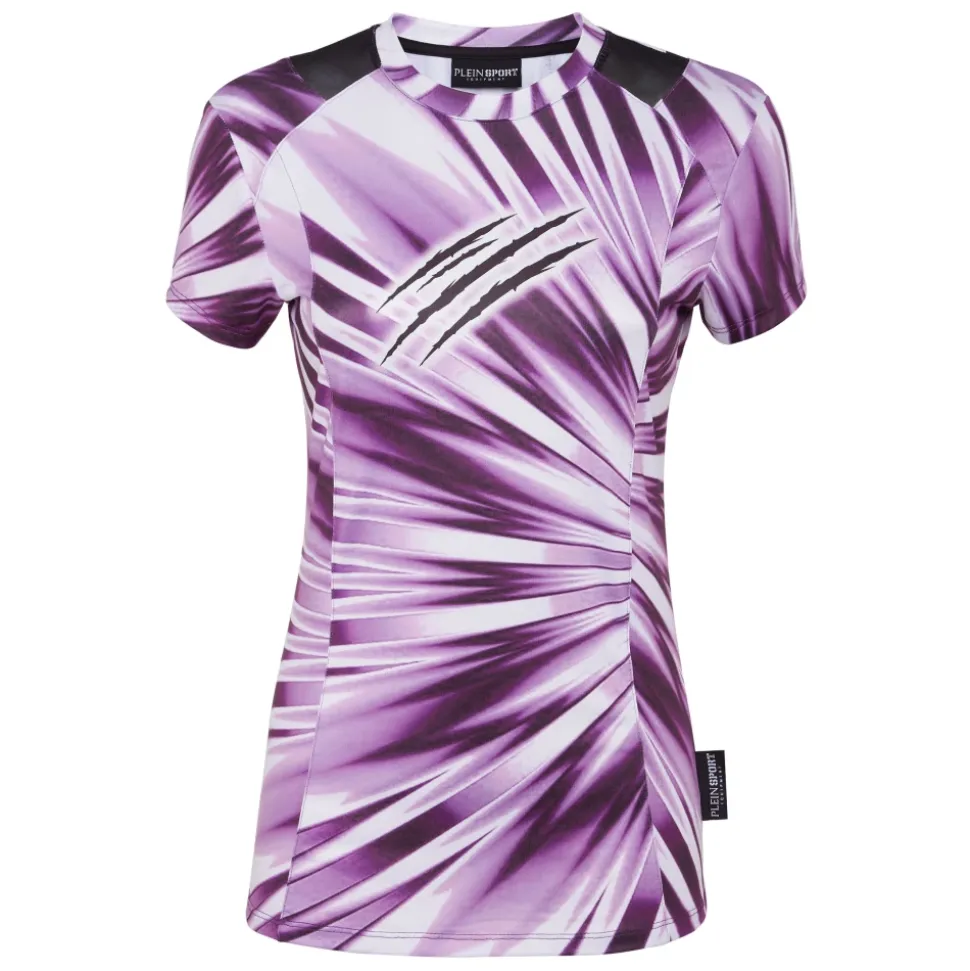 T-shirt Tie-dye Col Rond MC Scratch