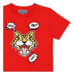 T-shirt tête de tigre