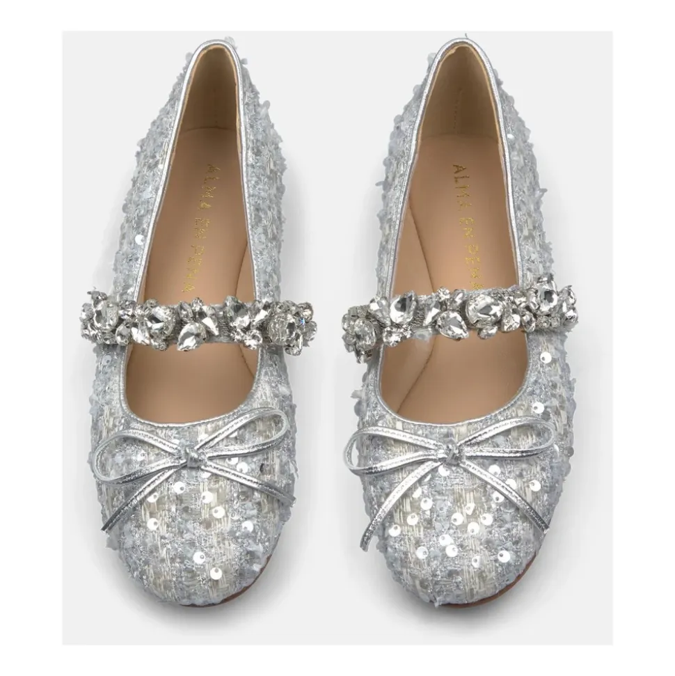 Tweed ballerina