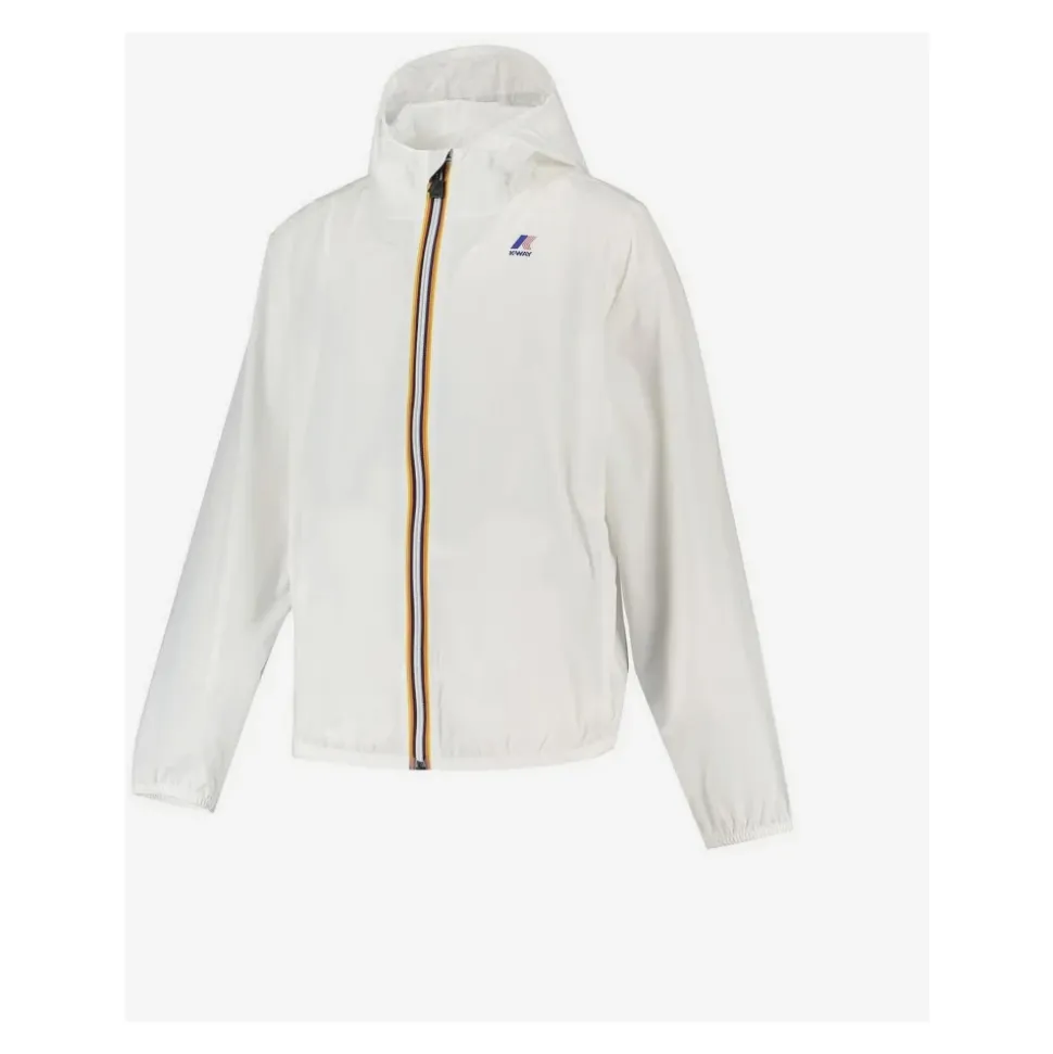 Veste Blanche Coupe-Vent Imperméable pour Enfants