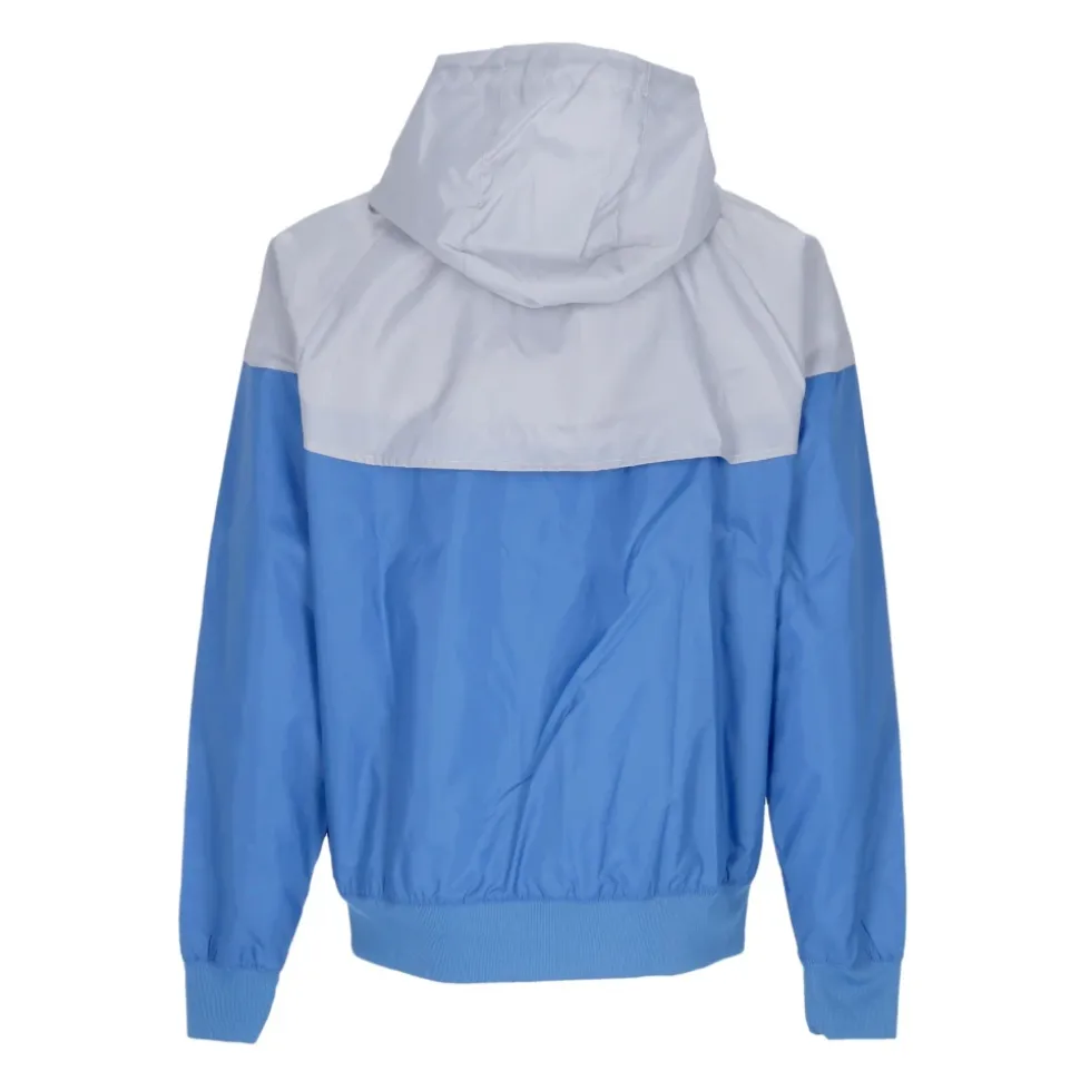 Veste à Capuche Windrunner Sportswear Bleu/Gris